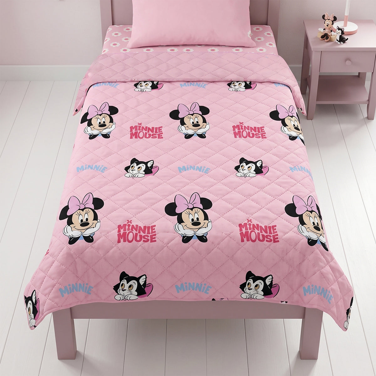Trapuntino singolo estivo Disney Minnie Mouse