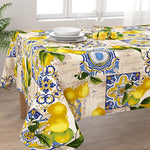 Tovaglia limoni fantasia cotone Irge Home Alba Garden