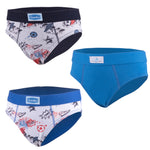 Slip bambino Gasoline u3225 calcio cotone 3 pezzi