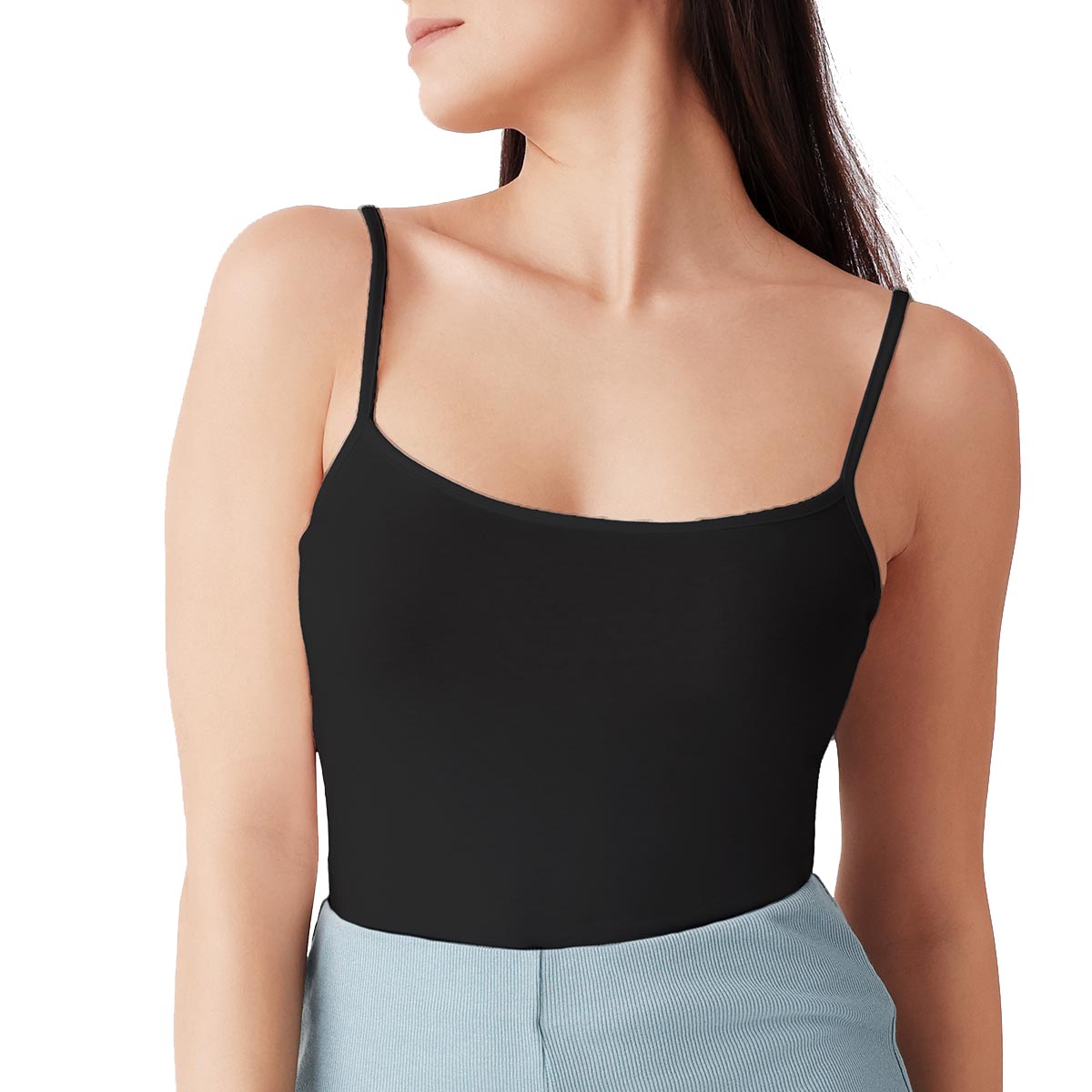 Canotta donna Cotonella GD006 spalla stretta cotone elasticizzato