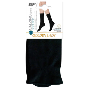 Calzini donna Golden Lady soft top in caldo cotone elasticizzato a taglio vivo 6 paia