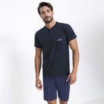 Pigiama uomo Il Granchio GP1050 corto estivo cotone jeans