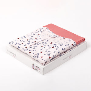 Pigiama donna cotone primaverile Il granchio GP5005 rosa
