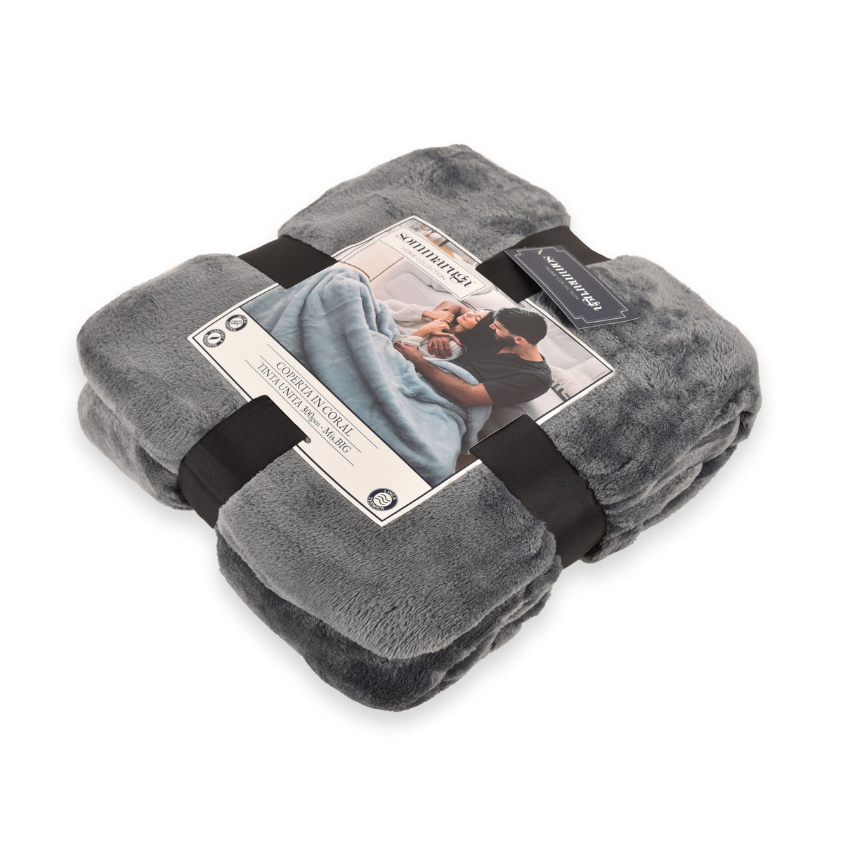Coperta coral pile sommaruga invernale venere