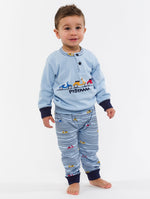 Pigiama Gary Neonato H10010 caldo cotone interlock