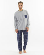 Pigiama uomo Gary H60031 caldo cotone interlock