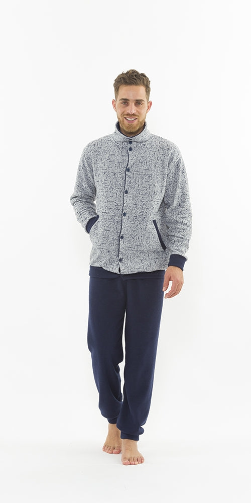 Pigiama uomo Gary art. H60118 punto milano a giacca
