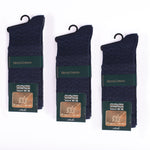 Calze lunghe uomo Henry Cotton's HC323 caldo cotone 3 paia Var.B