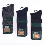 Calze lunghe uomo Henry Cotton's HC323 caldo cotone 3 paia Var. A