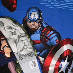 Copriletto in cotone estivo Marvel Avengers originale