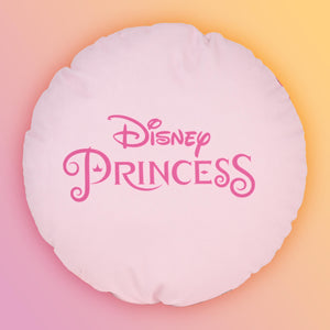 Cuscino arredo Principesse tondo Disney ufficiale