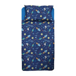 Completo letto tema spazio 100% cotone Hermet jolly space