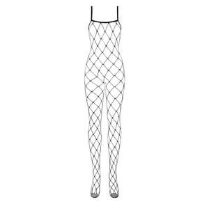 Bodystocking intimo aperto maxi rete Obsessive N102