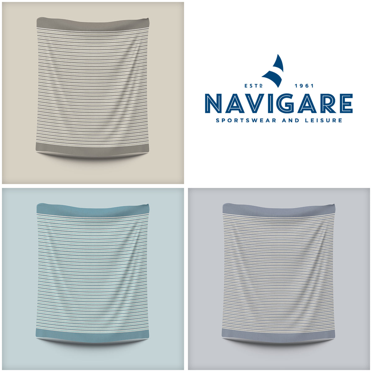 Copriletto/ Telo arredo Navigare cotone jacquard