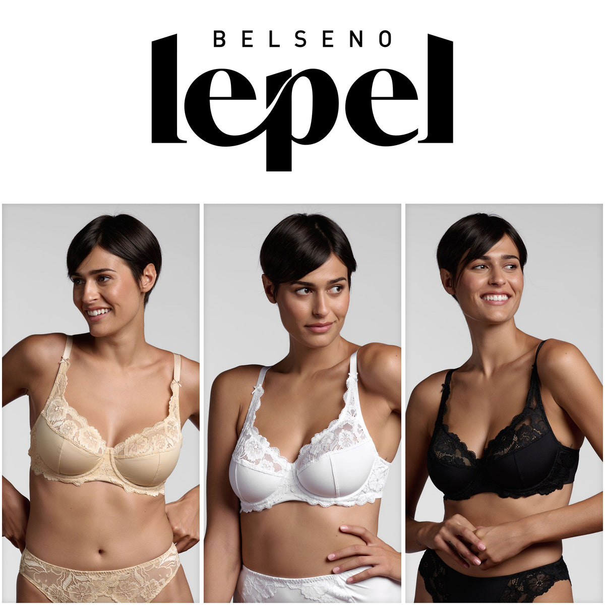 Reggiseno a balconcino Lepel 255 con ferretto coppa C