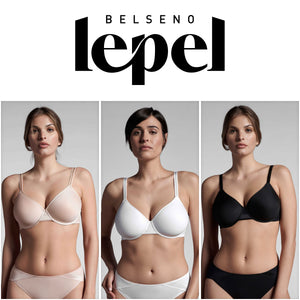 Reggiseno con ferretto Lepel 471 preformato cotone elasticizzato