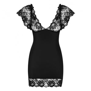 Sexy Abito + perizoma Obsessive Idillia chemise e thong