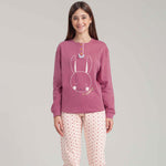 Pigiama bimba caldo cotone cuoricini Irge IK389