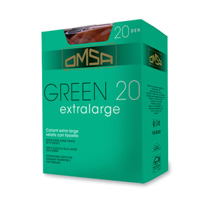 Collant velati omsa Green 20 denari 10 paia