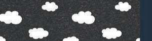 Pigiama donna Cotonella DDA03 punto milano nuvolette