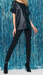 Leggings donna Sisi Riflesso Y547SI nero