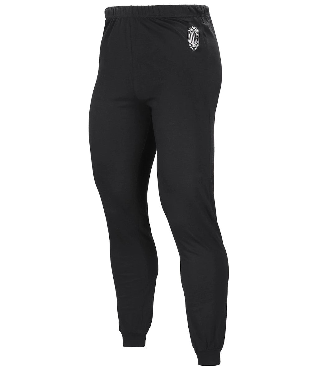 Pigiama uomo Milan serafino cotone leggero B2MI14120 grigio melange