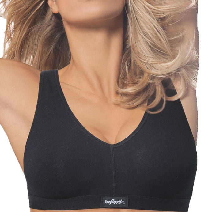 Reggiseno sportivo Infiore Tonic 890 cotone elasticizzato