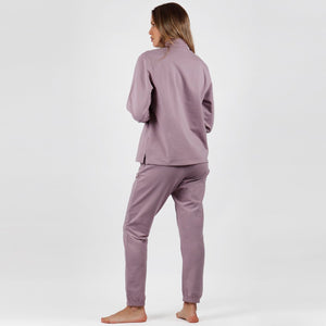 Tuta donna in caldo cotone scollo a serafino Admas 56218