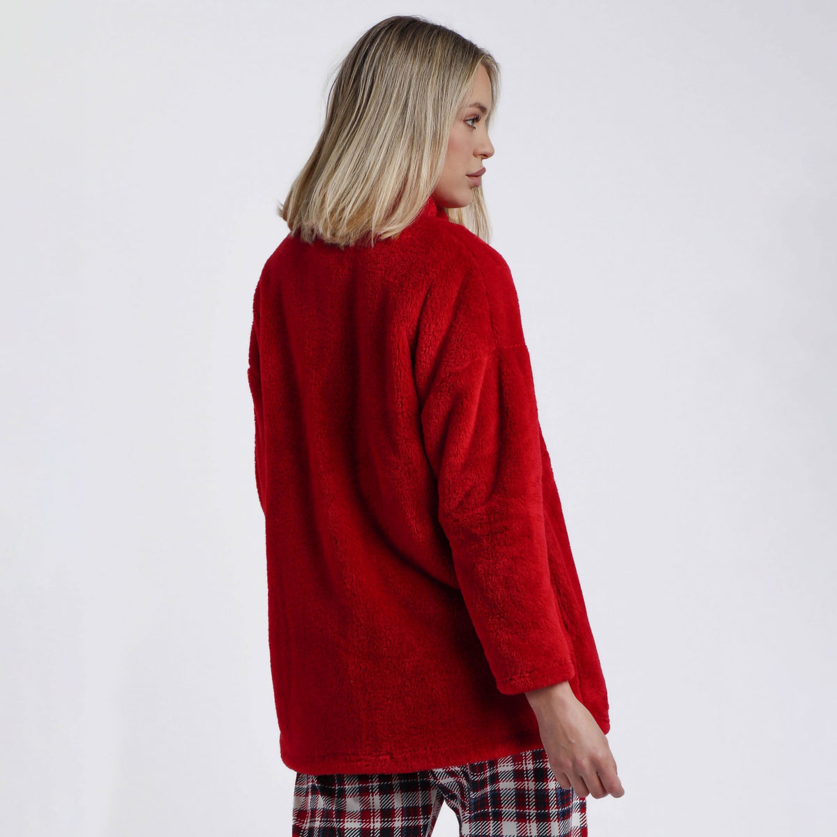 Giacca da Camera collo alto rossa Snoopy Admas 67082