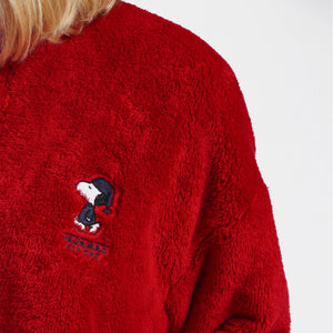 Giacca da Camera collo alto rossa Snoopy Admas 67082