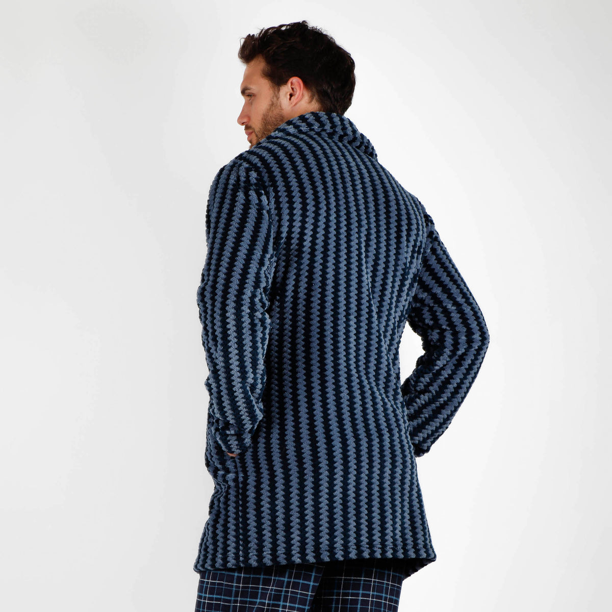 Giacca da camera uomo pile coral Admas 57494