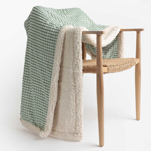 Coperta caldissima fantasia quadretti Admas 69038