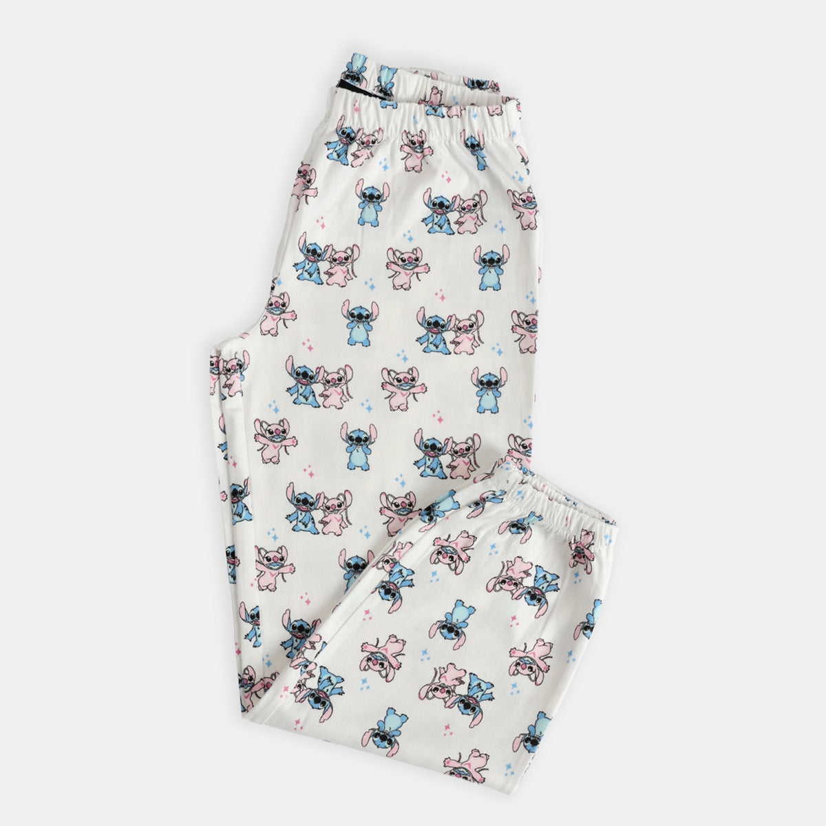 Pigiama Bambina "Stitch & Angel" in Caldo Cotone Disney 62249 
