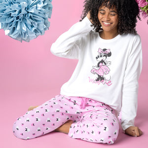 Pigiama donna caldo cotone Disney Minnie 62274