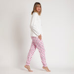 Pigiama donna caldo cotone Disney Minnie 62274