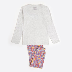 Pigiama bimba caldo cotone fiori bambolina Santoro 62413