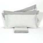 Completo Letto cotone Made in Italy Biancaluna Dern
