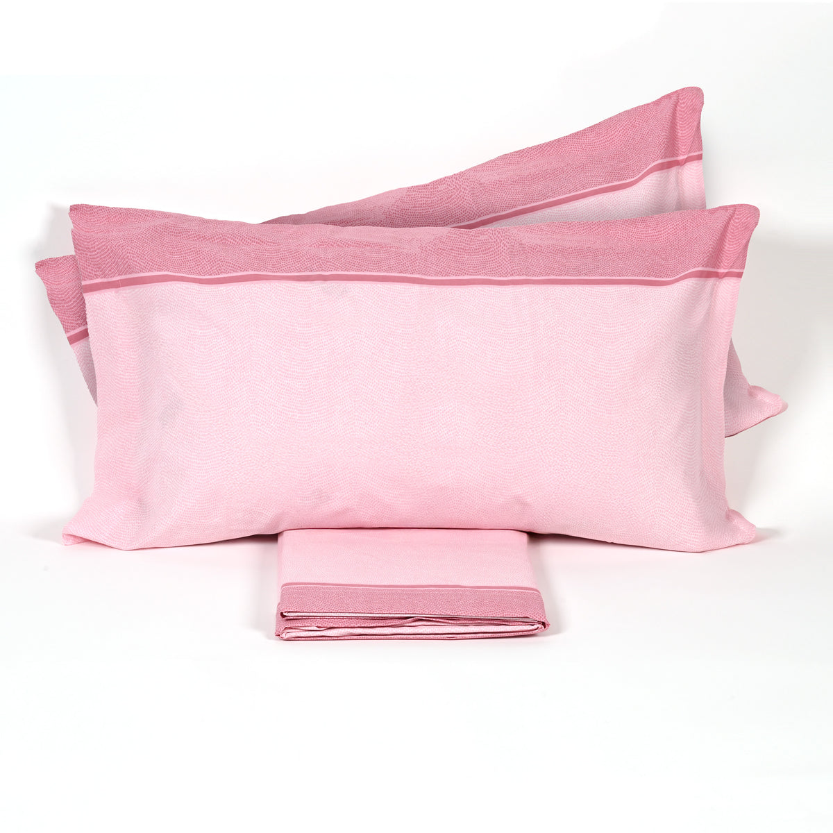 Completo Letto cotone Made in Italy Biancaluna Dern