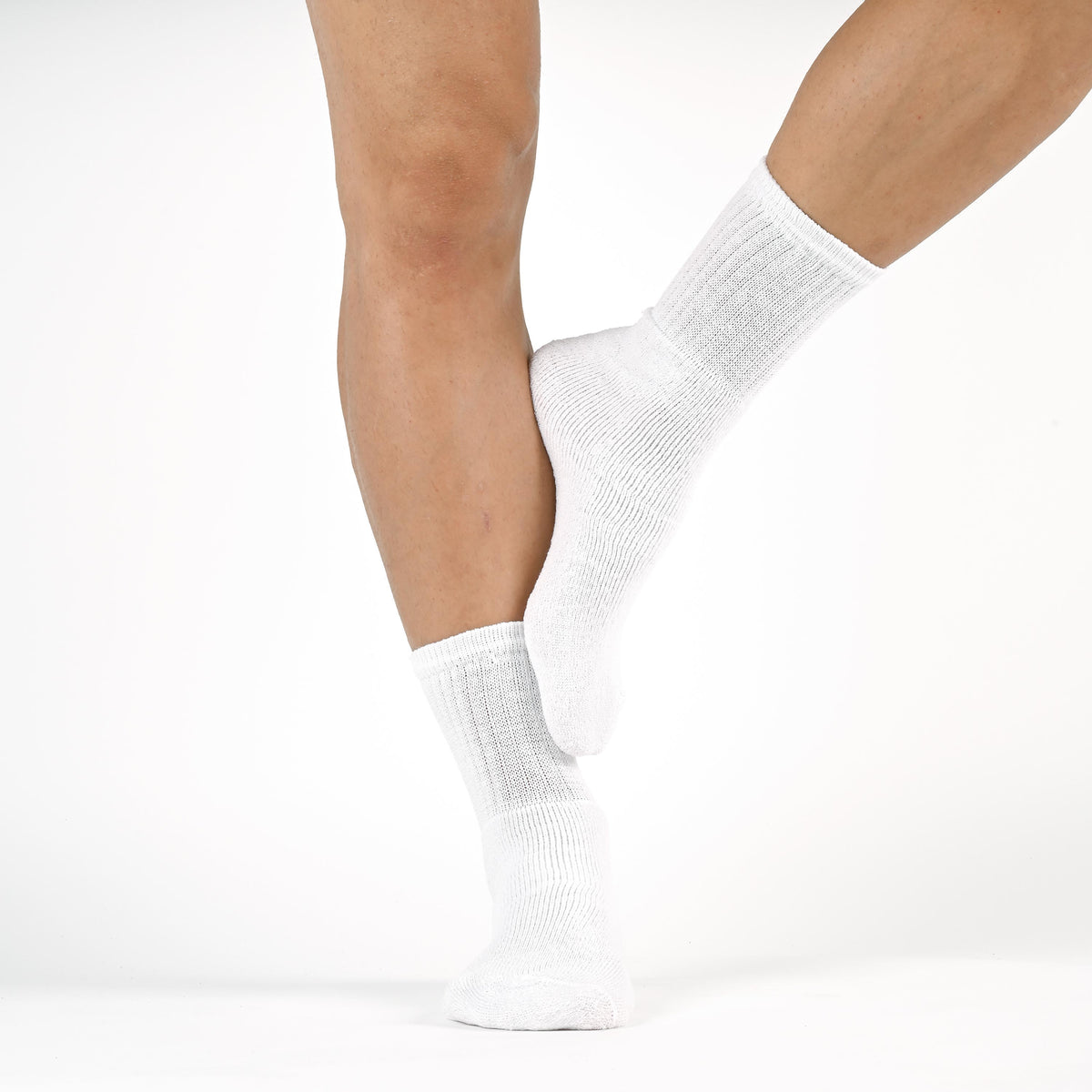 Calze Sportive in Cotone con Interno in Spugna Blucalze 5081 6 paia
