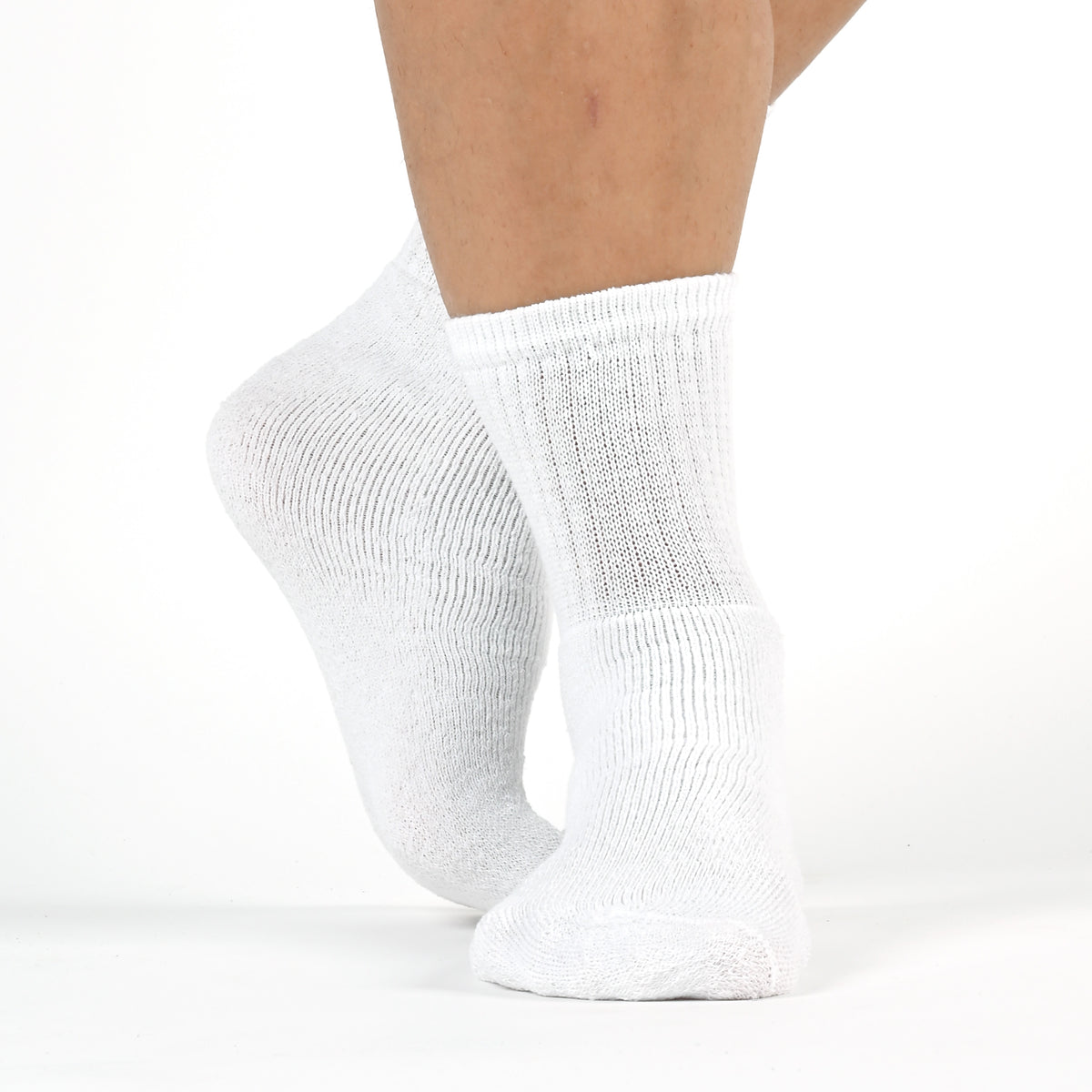 Calze Sportive in Cotone con Interno in Spugna Blucalze 5081 6 paia