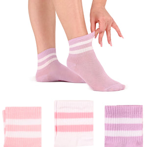 Calzini bimba assortiti filo di Scozia Bluintimo 212/F Set da 3 pezzi