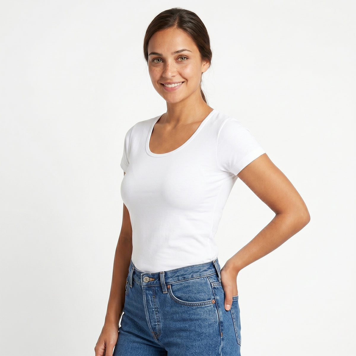 Maglia donna Bluintimo 701 mezza manica in cotone