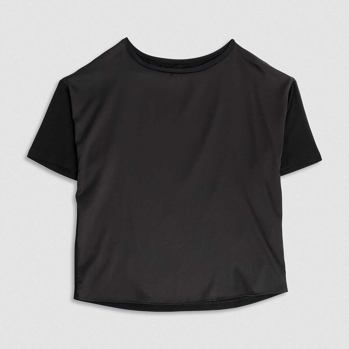 Maglia donna scollo a barchetta in raso e viscosa Cotonella ADD14