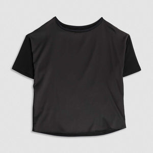 Maglia donna scollo a barchetta in raso e viscosa Cotonella ADD14