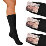Calze donna invernali midi morbide Enrico Coveri Melody-5-nere3 paia