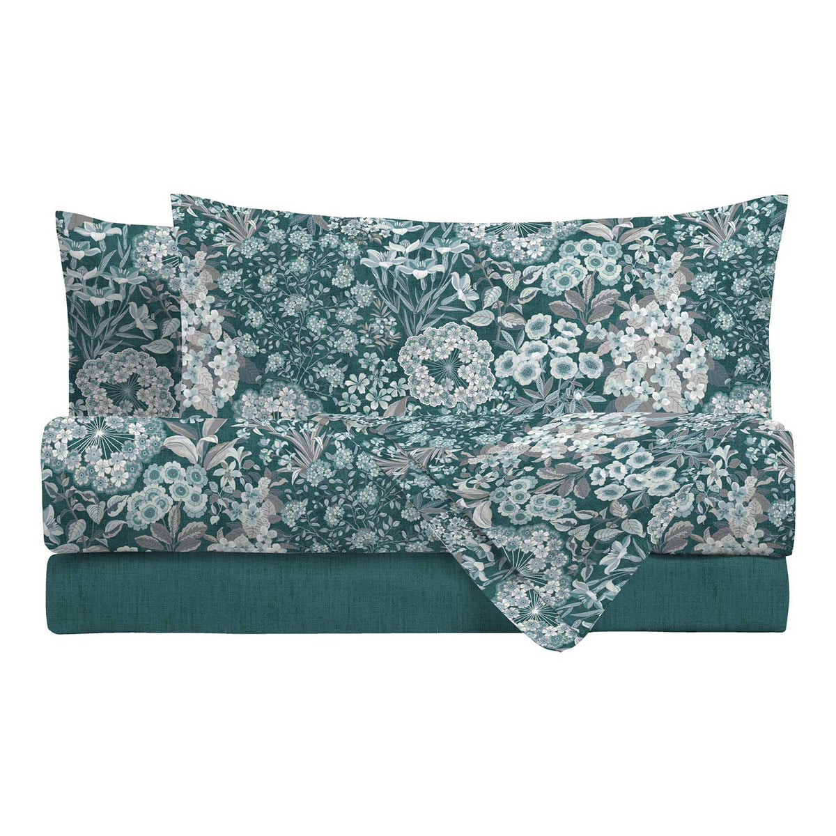 Completo letto floreale 100% cotone Di Maestro Elisabeth