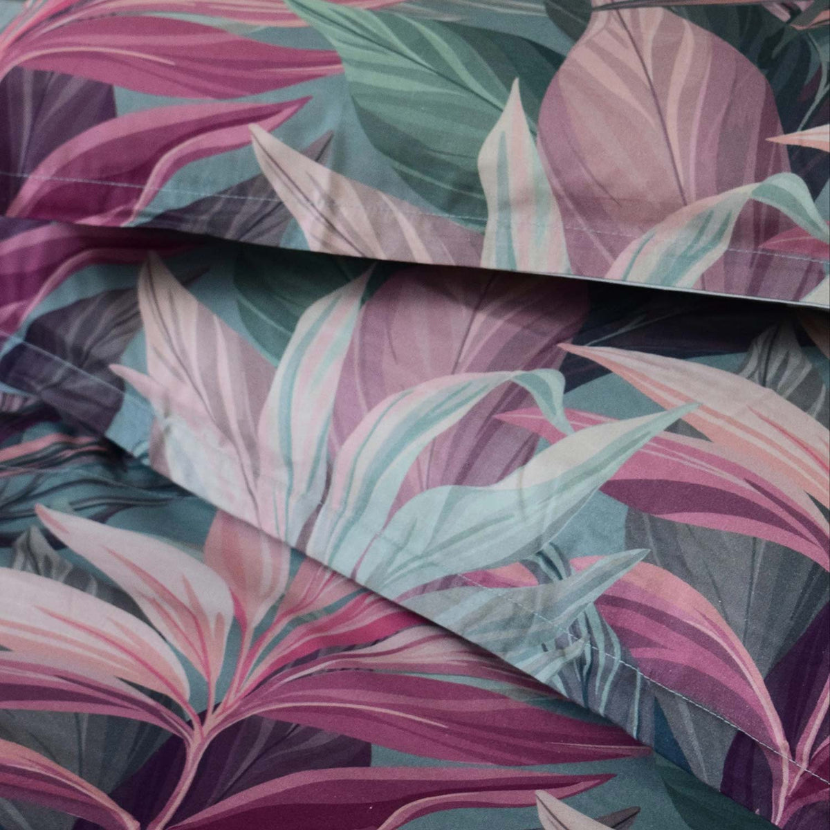 Completo letto in percalle 100% cotone Enrico Coveri Leda