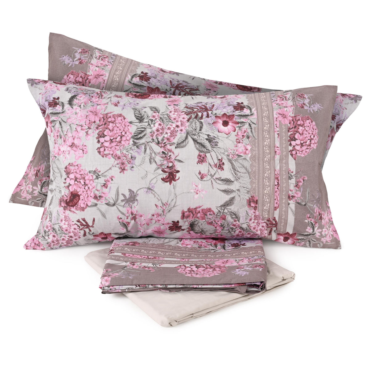 Completo letto maxi Laura Biagiotti 100% Percalle di cotone Estel