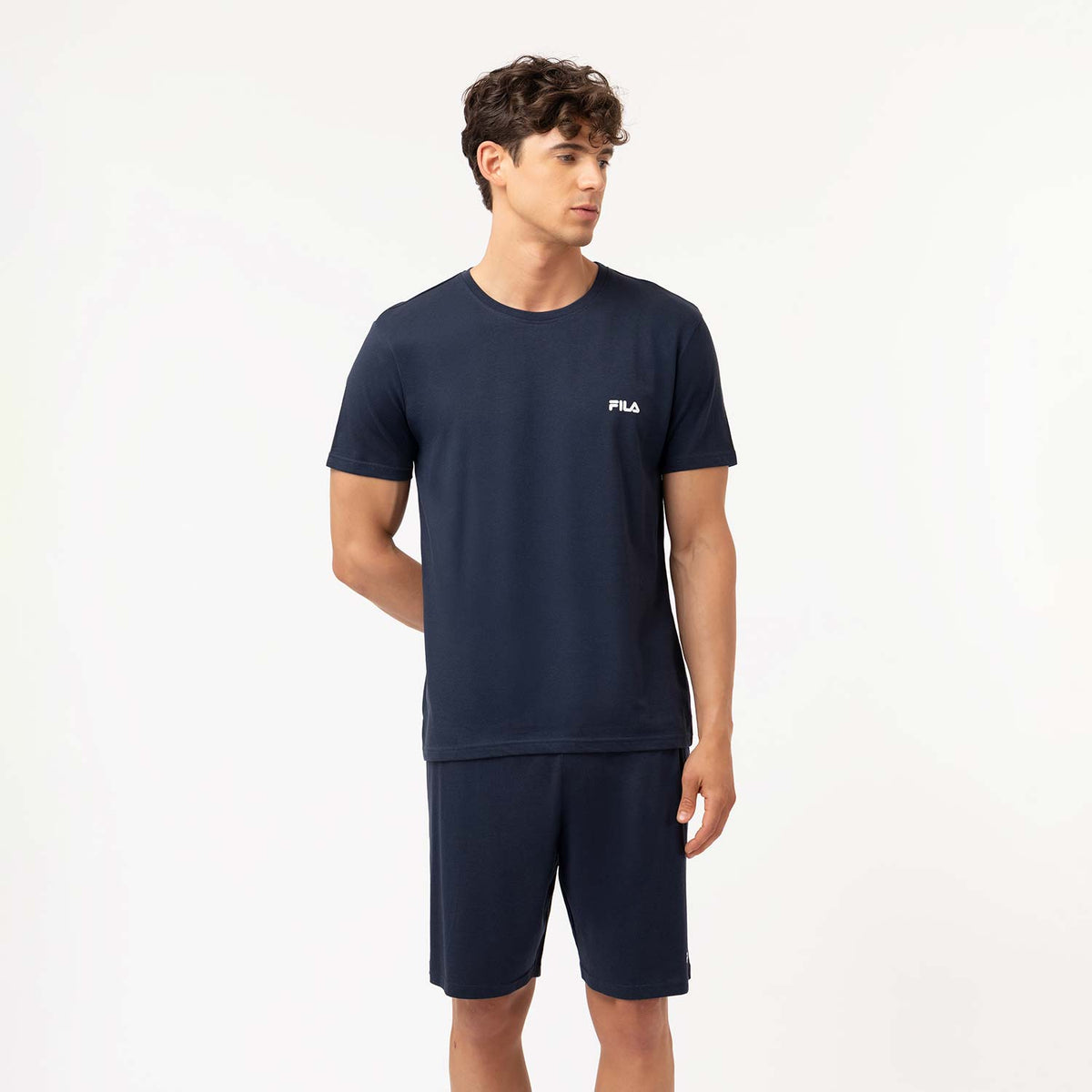Pigiama uomo corto in cotone Fila FPS1190