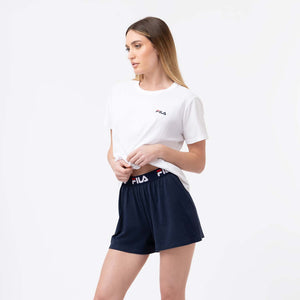 Pigiama donna corto in cotone Fila FPS4180
